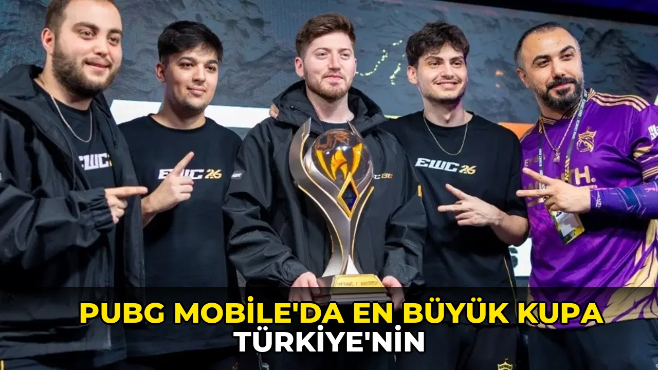PUBG Mobile'da en büyük kupa Türkiye'nin