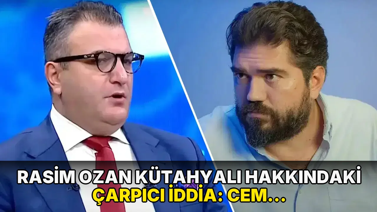 Rasim Ozan Kütahyalı ile ilgili dikkat çeken iddia: Cem Küçük'ün adını mı verdi?