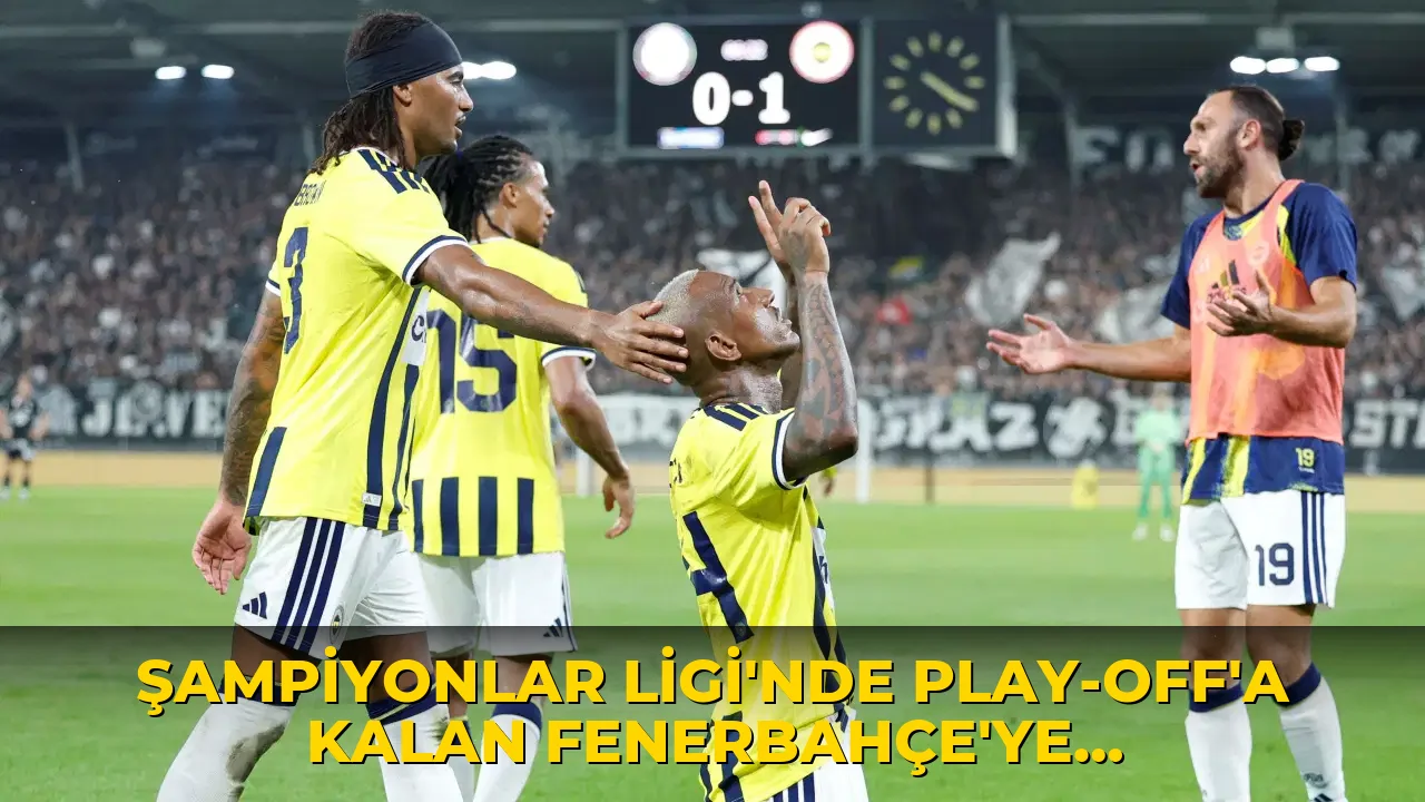 Şampiyonlar Ligi'nde play-off'a kalan Fenerbahçe'ye önemli gelir!