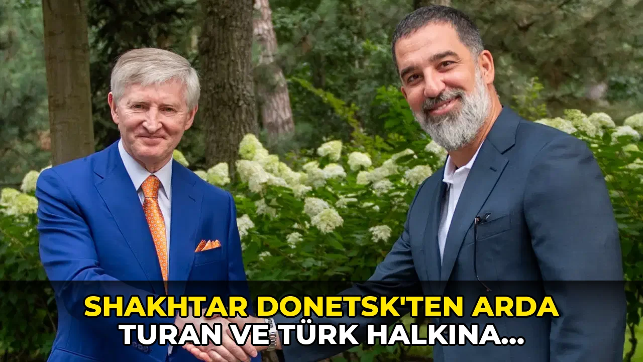 Shakhtar Donetsk'ten Arda Turan ve Türk halkına teşekkür!