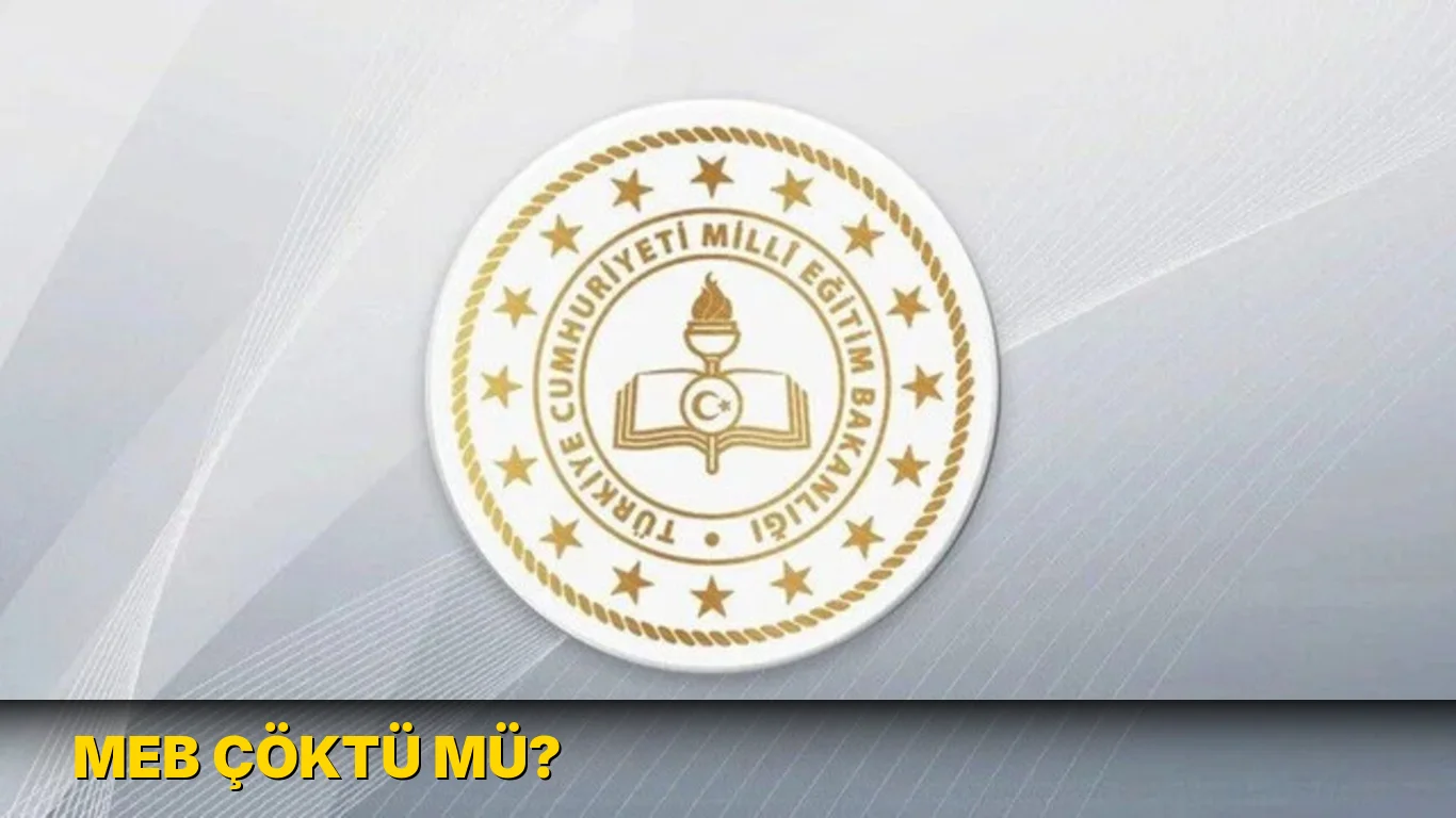 MEB çöktü mü?