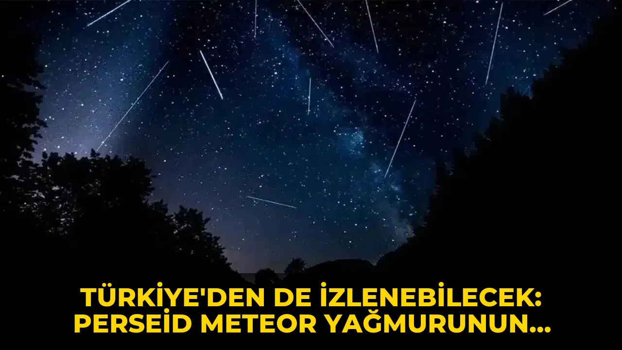 Türkiye'den de izlenebilecek: Perseid meteor yağmurunun tarihi belli oldu