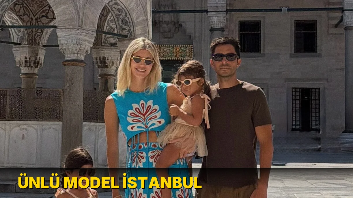 Ünlü model İstanbul