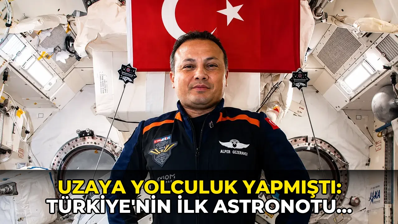 Uzaya yolculuk yapmıştı: Türkiye'nin ilk astronotu Alper Gezeravcı tuğgeneral oldu