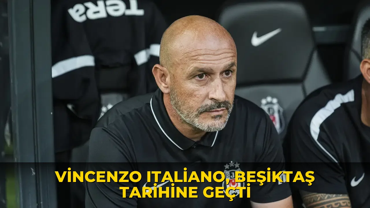 Vincenzo Italiano, Beşiktaş tarihine geçti