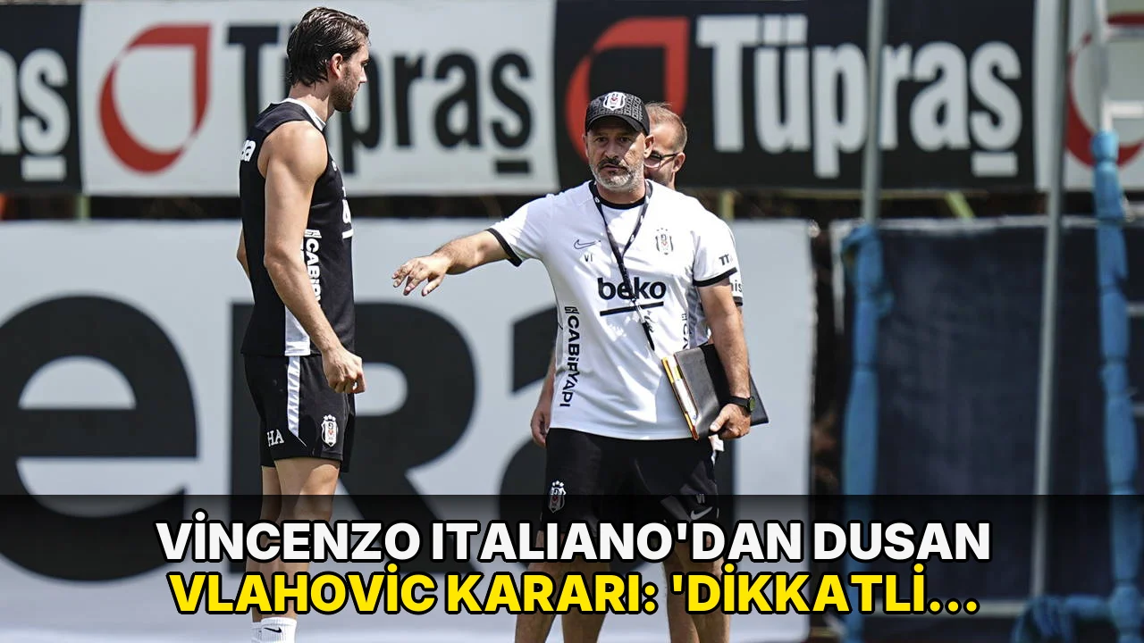 Vincenzo Italıano'dan Dusan Vlahovic kararı: 'Dikkatli olmazsak sıkıntı yaşayabiliriz'