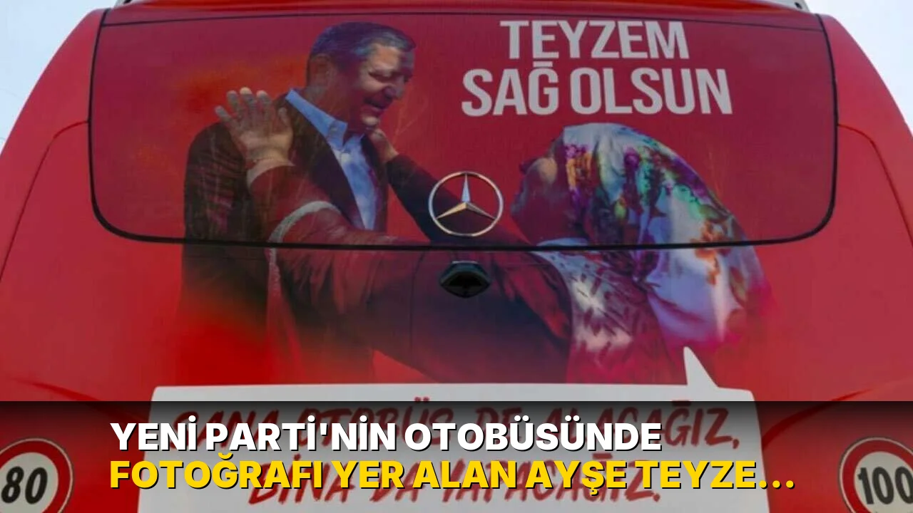 Yeni Parti’nin otobüsünde fotoğrafı yer alan Ayşe Teyze konuştu