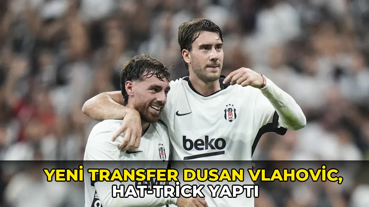 Yeni transfer Dusan Vlahovic, hat-trick yaptı