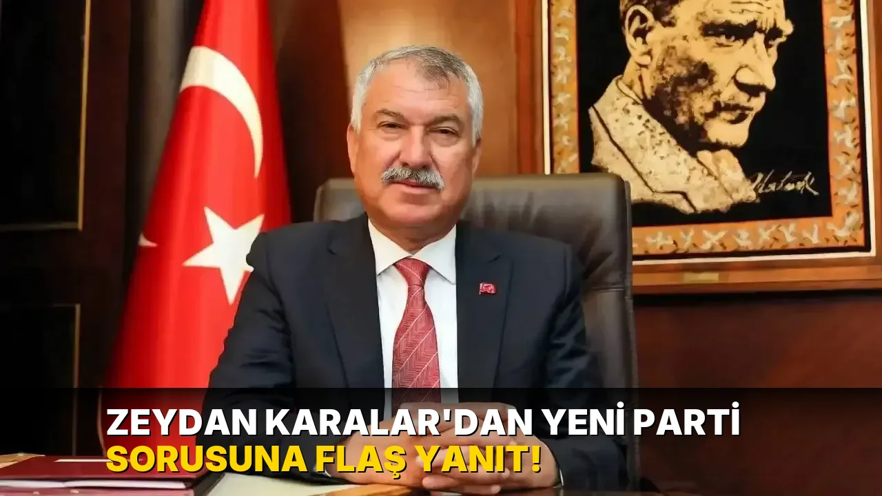Zeydan Karalar'dan Yeni Parti sorusuna flaş yanıt!