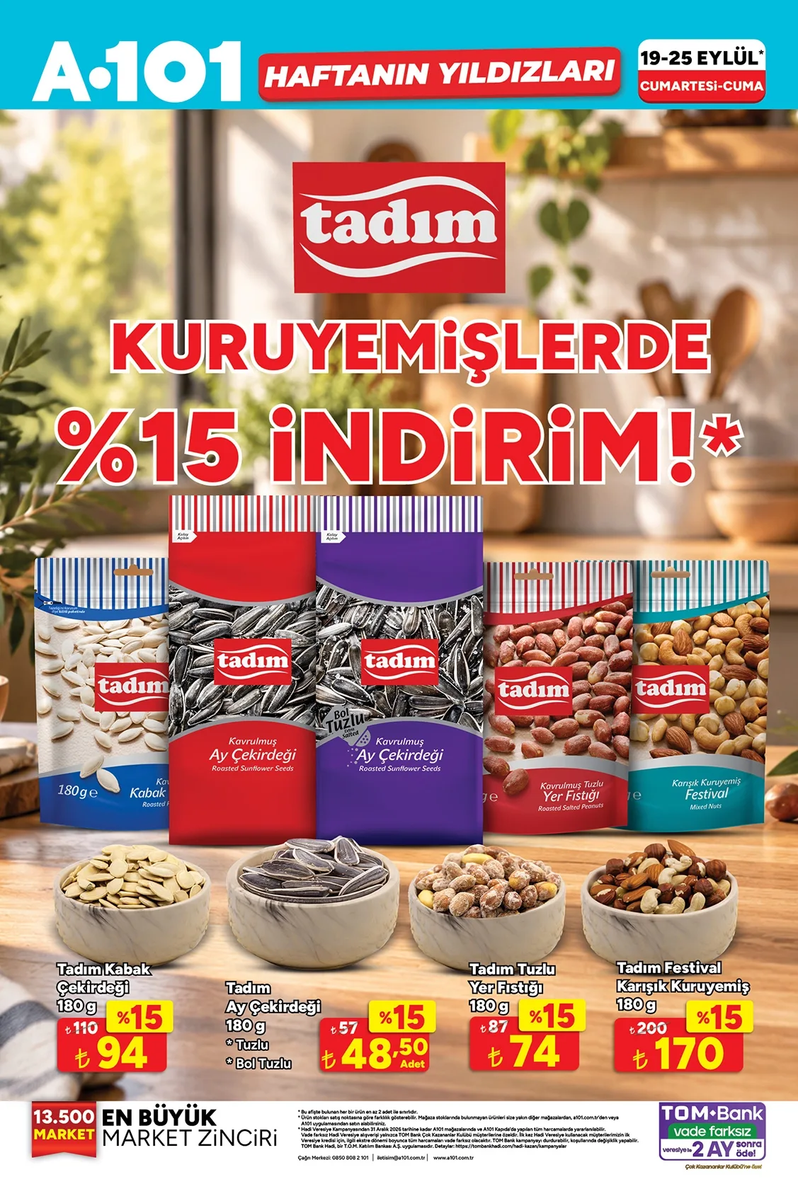 19 - 25 Eylül 2026 A101 aktüel kataloğu