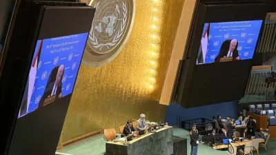 ABD'nin vize vermediği Mahmut Abbas'tan BM Genel Kurulu'na video mesaj