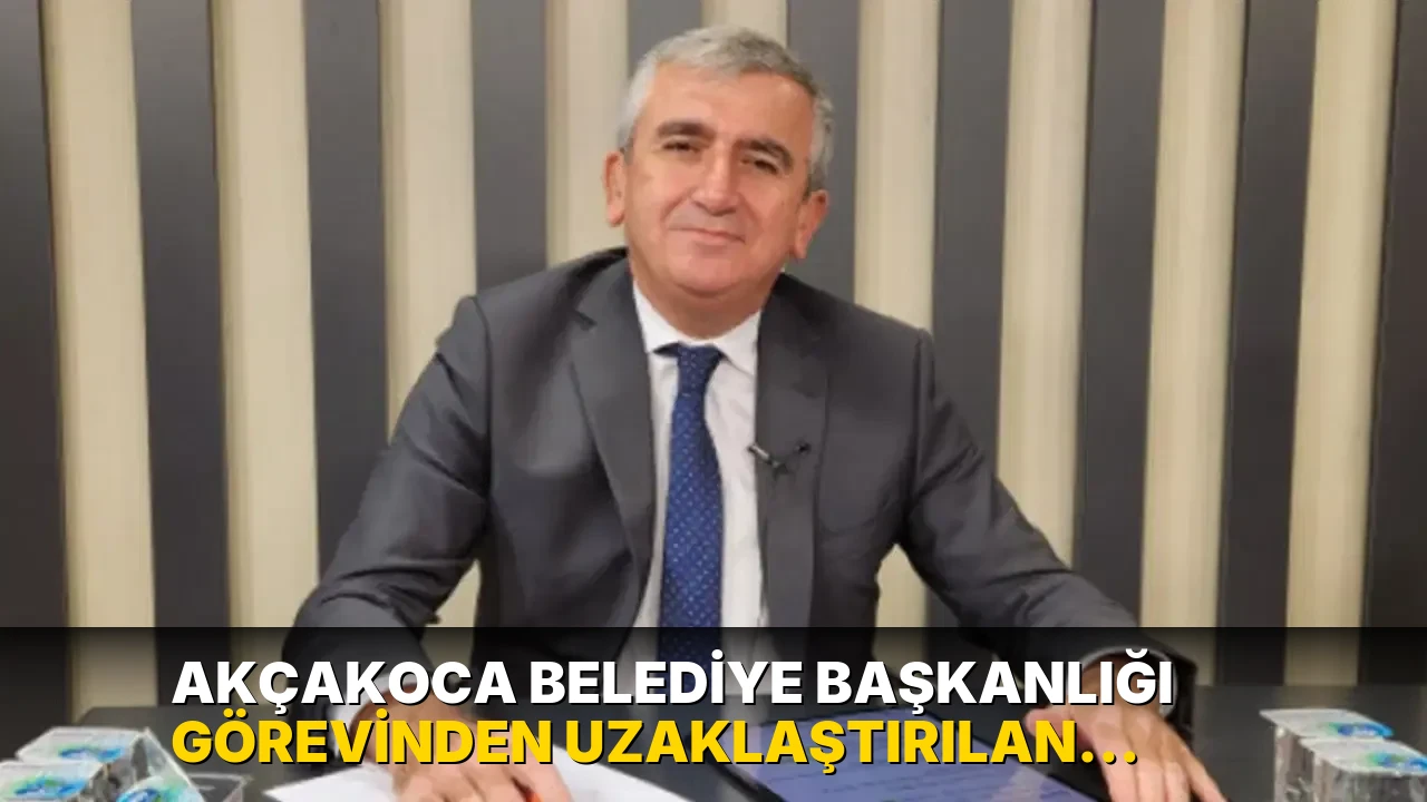 Akçakoca Belediye Başkanlığı görevinden uzaklaştırılan Fikret Albayrak adli kontrol şartıyla tahliye edildi