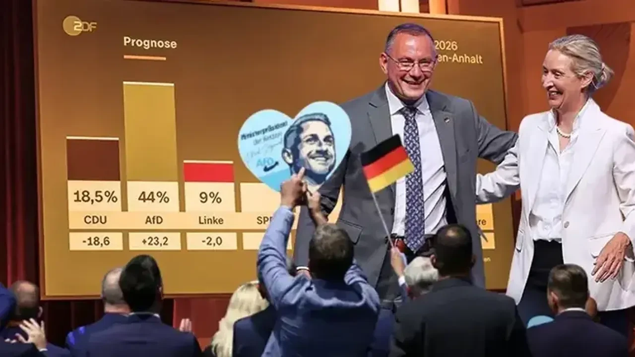 Almanya'da Saksonya-Anhalt seçiminde aşırı sağcı AfD birinci çıktı