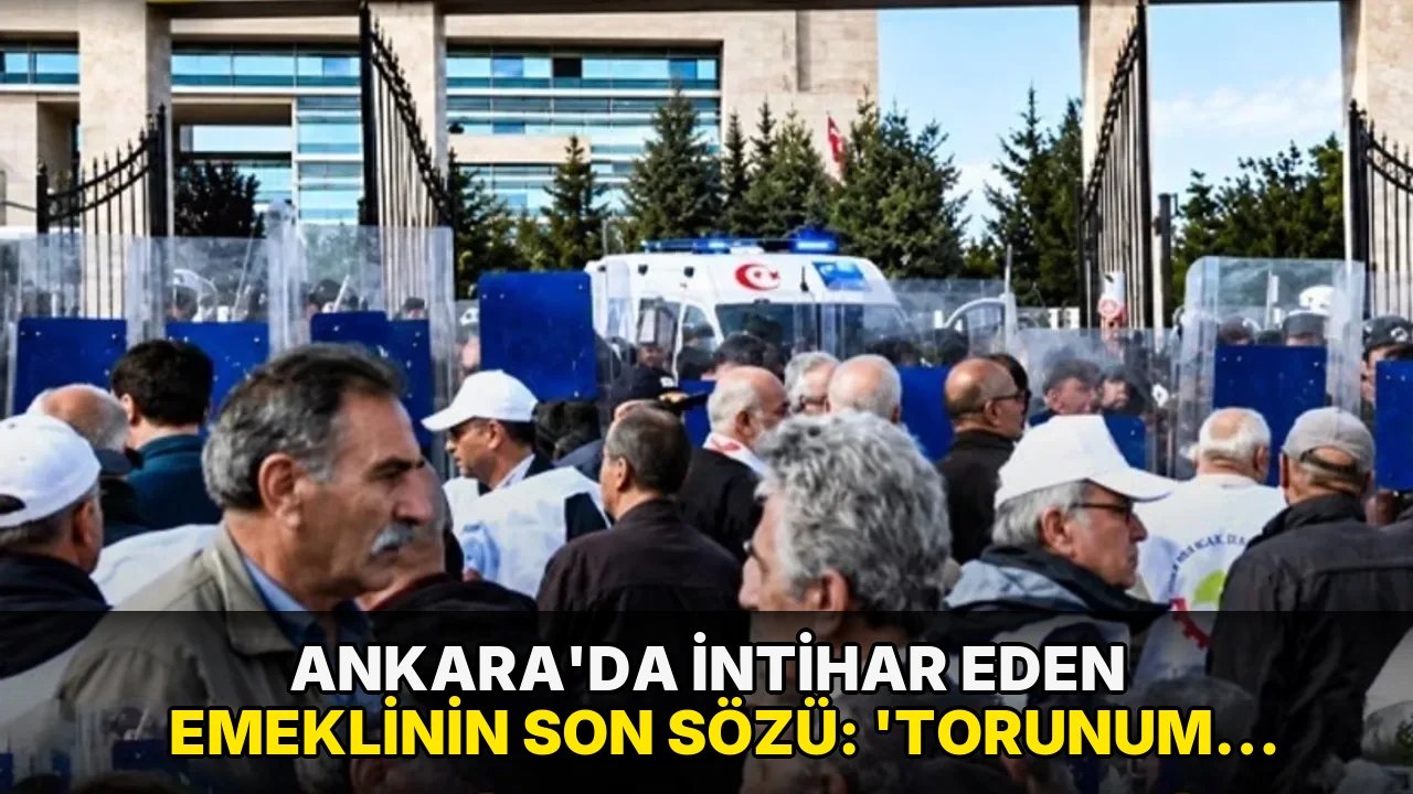 Ankara'da intihar eden emeklinin son sözü: 'Torunum oldu, altın takamadım!'