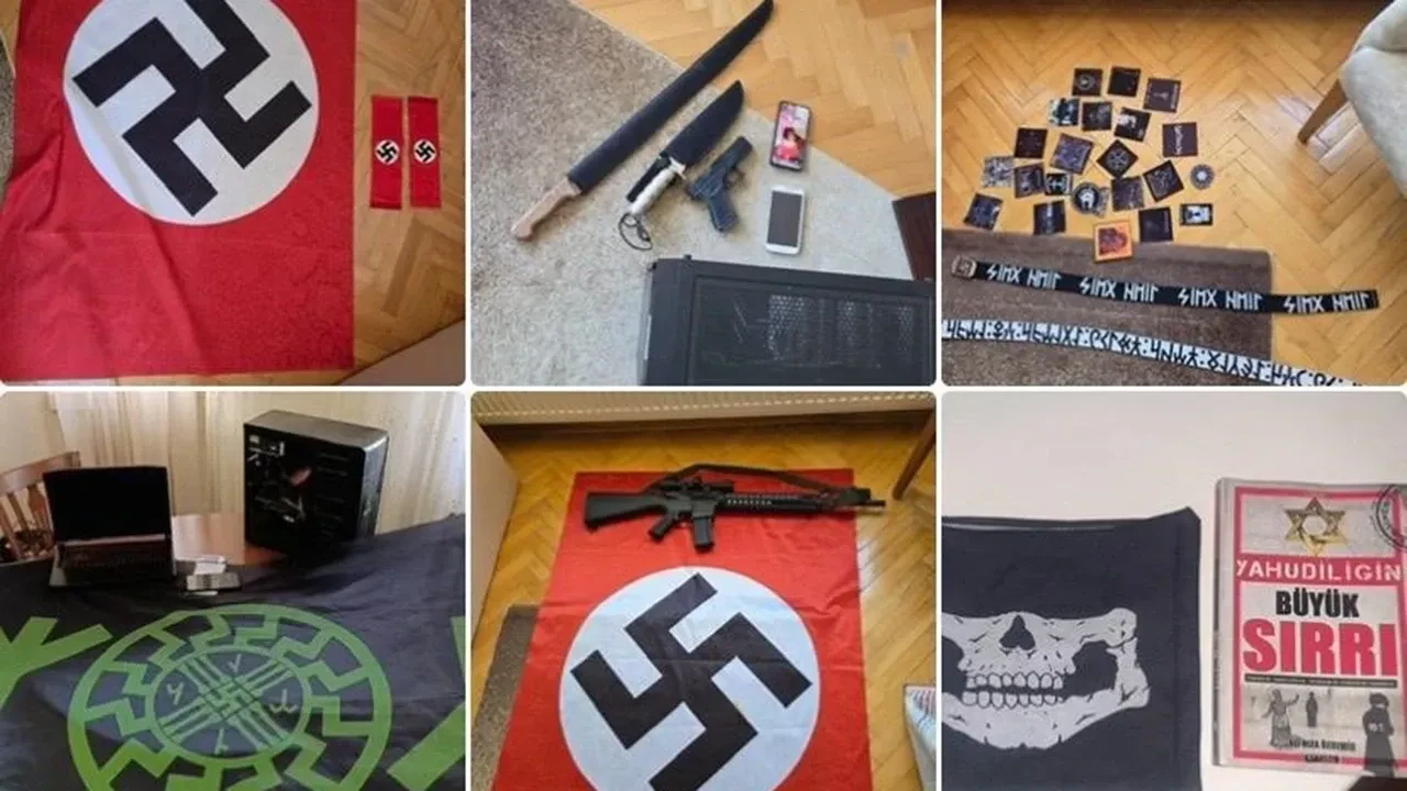 Ankara'da 'Nazi' operasyonu: 9 gözaltı