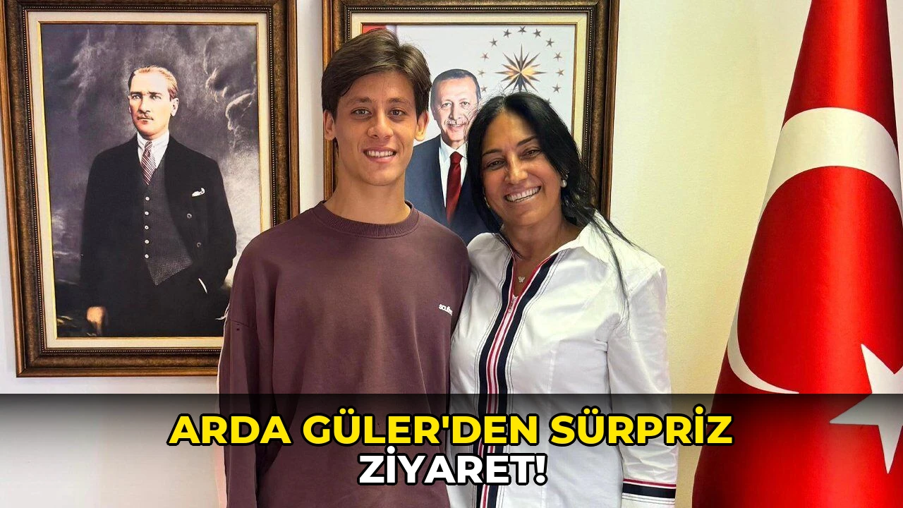 Arda Güler'den sürpriz ziyaret!