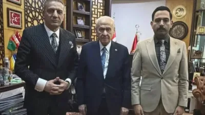 'Aziz İhsan Aktaş'a suikast' iddiasıyla tutuklanan Selahattin Yılmaz, Bahçeli'yi ziyaret etti