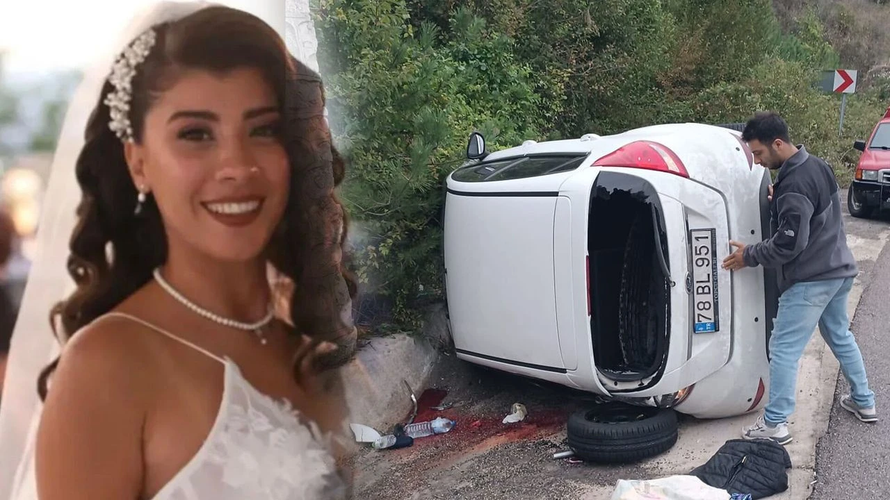 Bartın'da otomobil istinat duvarına çarptı: Öğretmen öldü, kayınpederi ve bebeği yaralı!