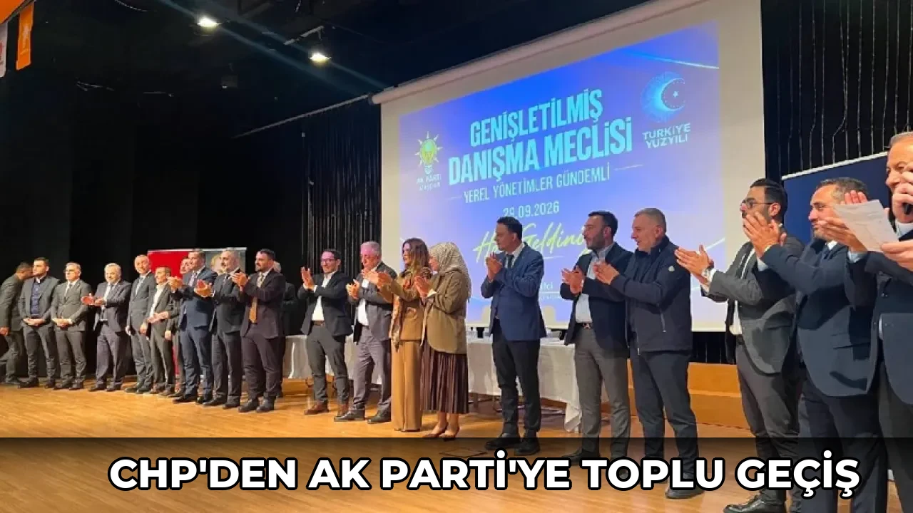 CHP'den AK Parti'ye toplu geçiş