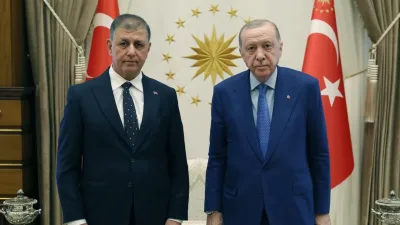Cumhurbaşkanı Erdoğan, Cemil Tugay'ı Beştepe'de kabul etti