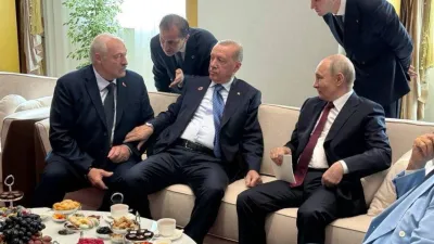 Cumhurbaşkanı Erdoğan ve Putin'den Bişkek'te sürpriz görüşme!