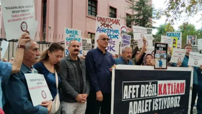 Son Dakika: Depremzedelerin Adalet Bakanlığı önündeki nöbeti 10'uncu gününde