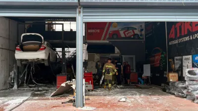 Edirne’de otomobil tamirhanesinde patlama; 1’i ağır, 2 yaralı