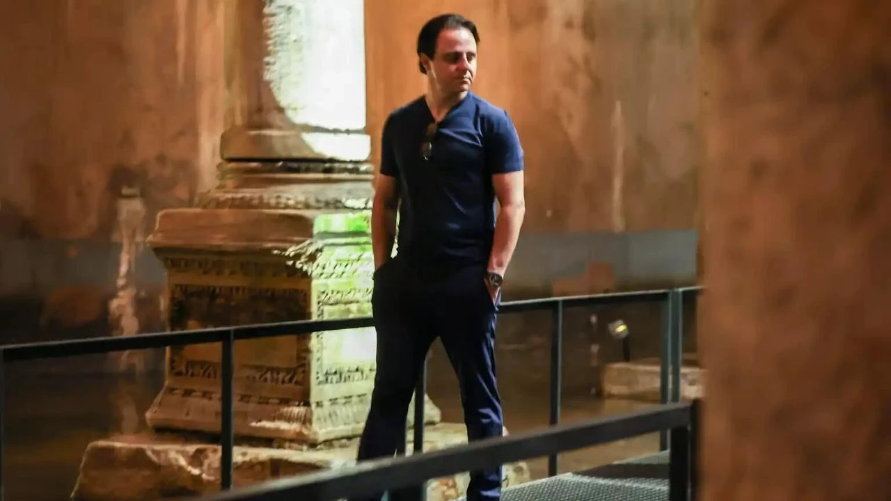 F1i'n efsane pilotu Felıpe Massa, İstanbul'da