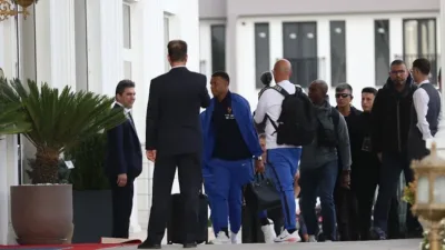 Fransa Milli Futbol Takımı, Kocaeli'ye geldi