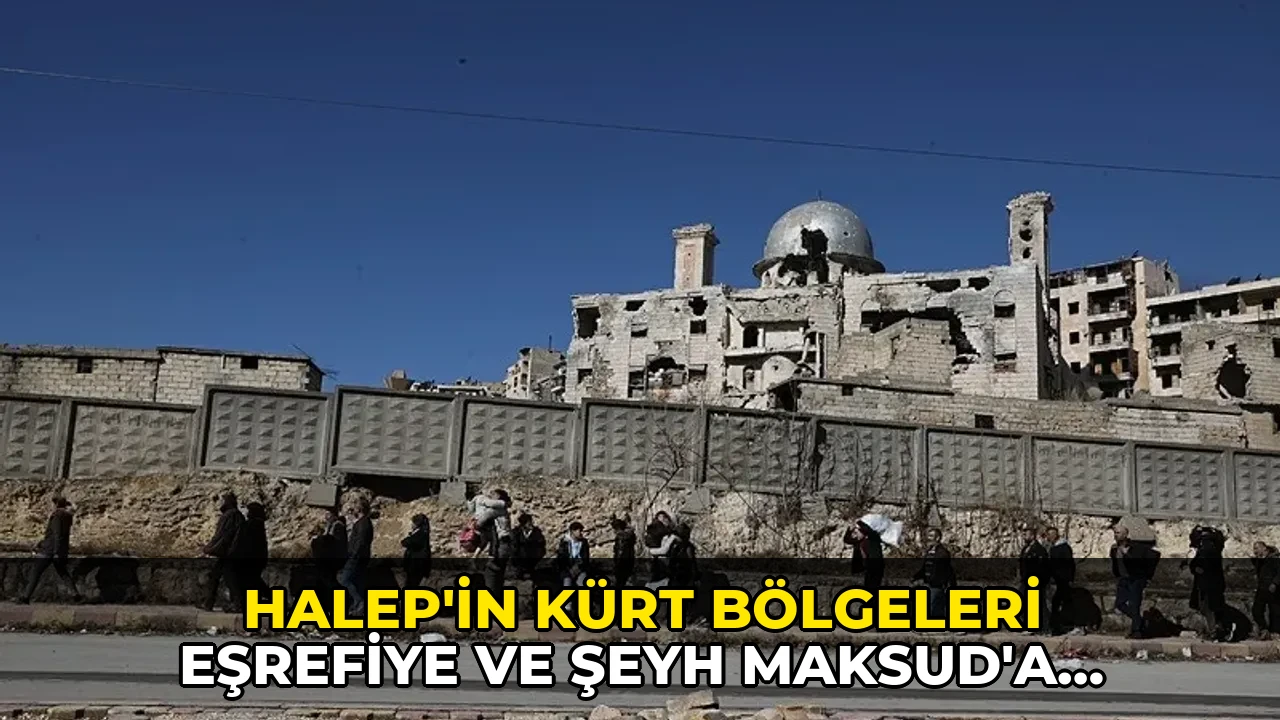 Halep'in Kürt bölgeleri Eşrefiye ve Şeyh Maksud'a yönelik saldırılar BM gündeminde