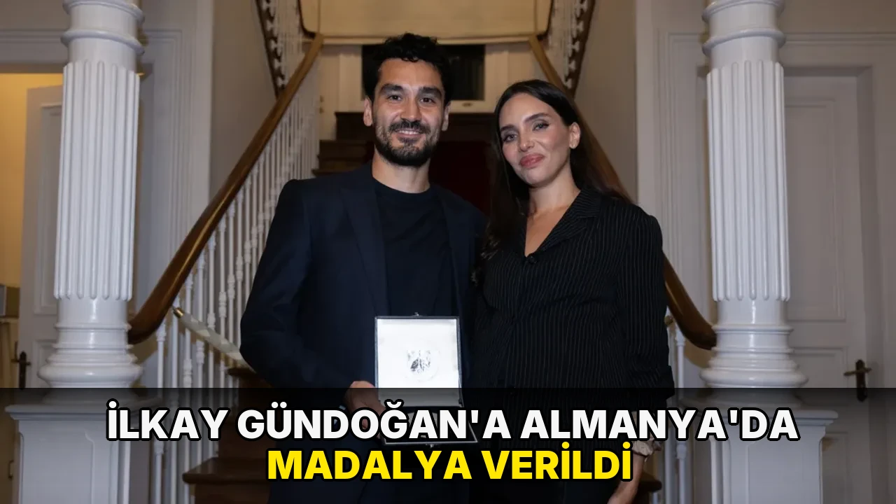 İlkay Gündoğan'a Almanya'da madalya verildi