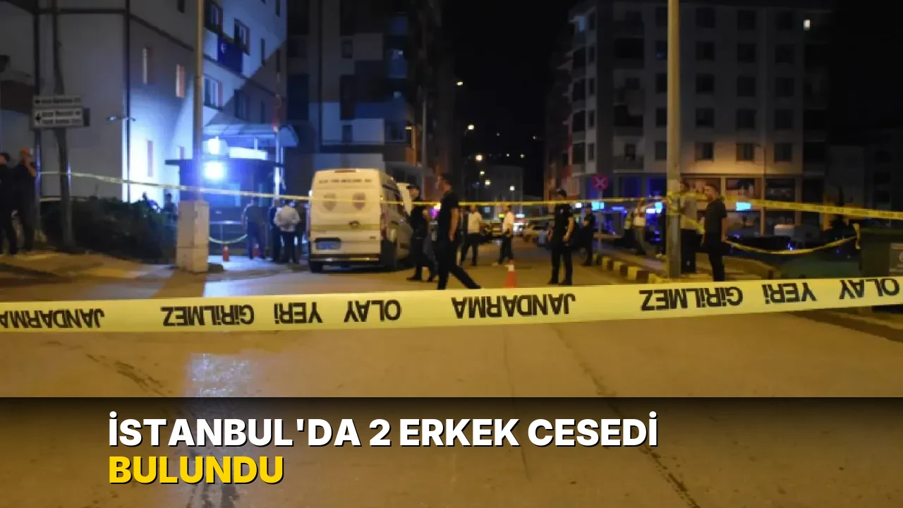 İstanbul'da 2 erkek cesedi bulundu