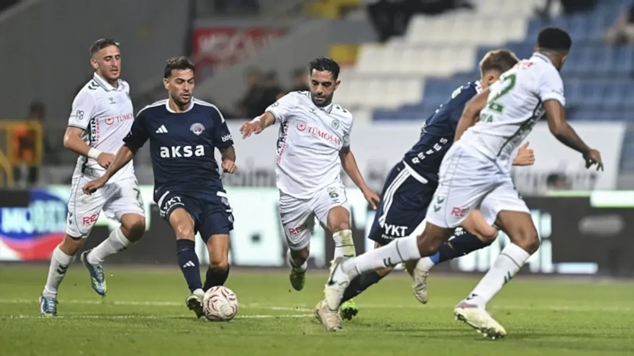 Kasımpaşa ile Konyaspor golsüz berabere kaldı