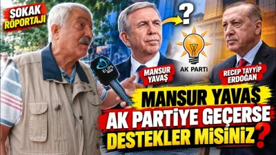 'Mansur Yavaş AK Parti'ye Geçerse Oy Verir misiniz?' İşte dikkat çeken yanıtlar