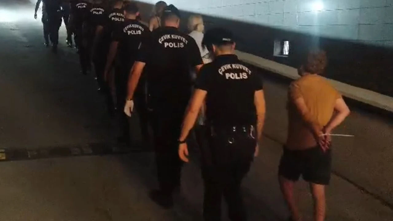 Mersin'de 'Ailem Güvende' operasyonunda 28 şüpheli tutuklandı