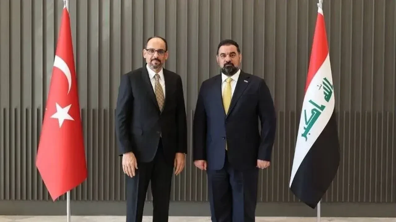 MİT Başkanı Kalın, Irak Temsilciler Meclisi Başkanı Halbusi ile Ankara'da görüştü