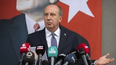 Muharrem İnce’den CHP ve Yeni Parti’ye çağrı: 'Herkes savaş baltalarını gömmeli'