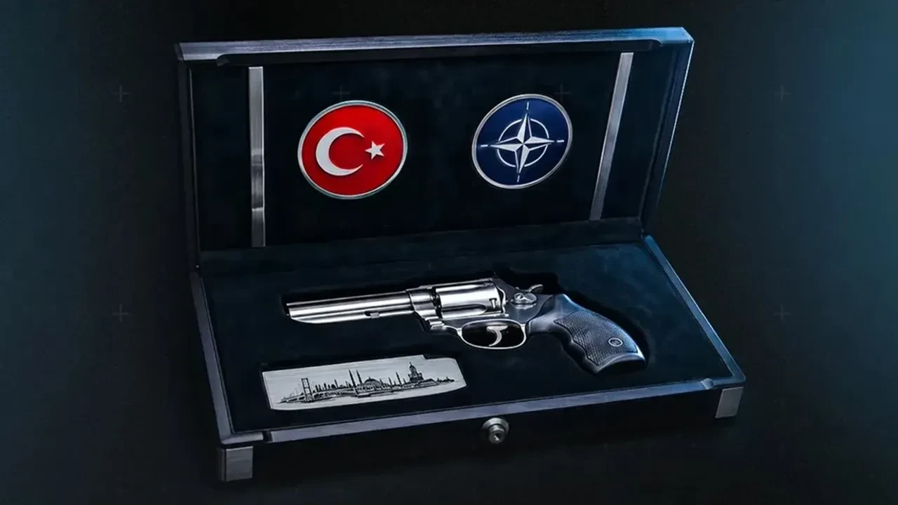 NATO Zirvesi'nde liderlere silah hediye edilmişti: Erdoğan detayları ilk kez anlattı
