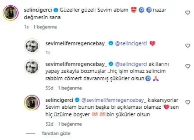 Sevim Emre Selin Ciğerci Yorum