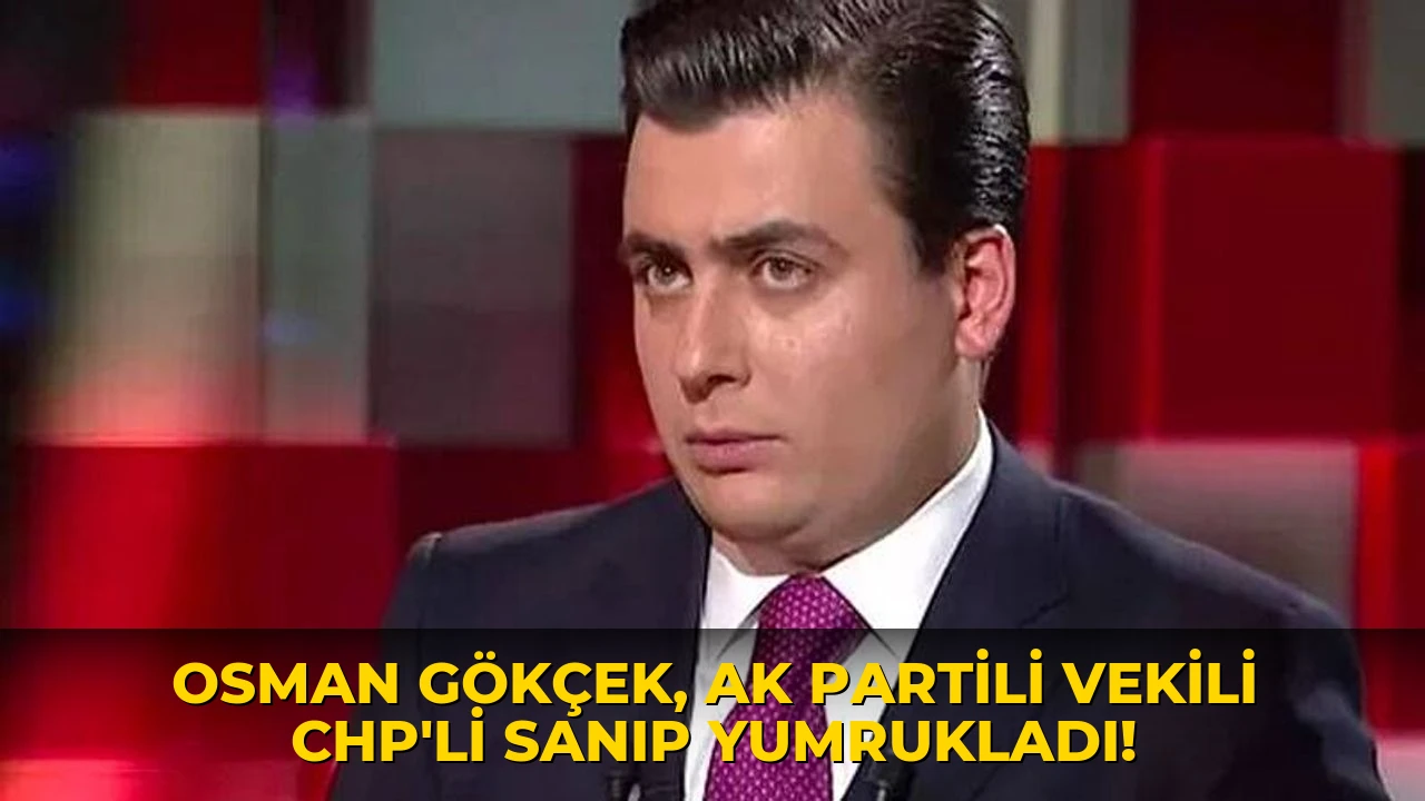 Osman Gökçek, AK Partili vekili CHP'li sanıp yumrukladı!