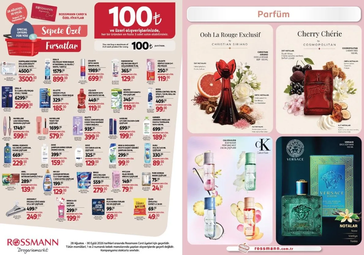 Rossmann Eylül 2026 kataloğu