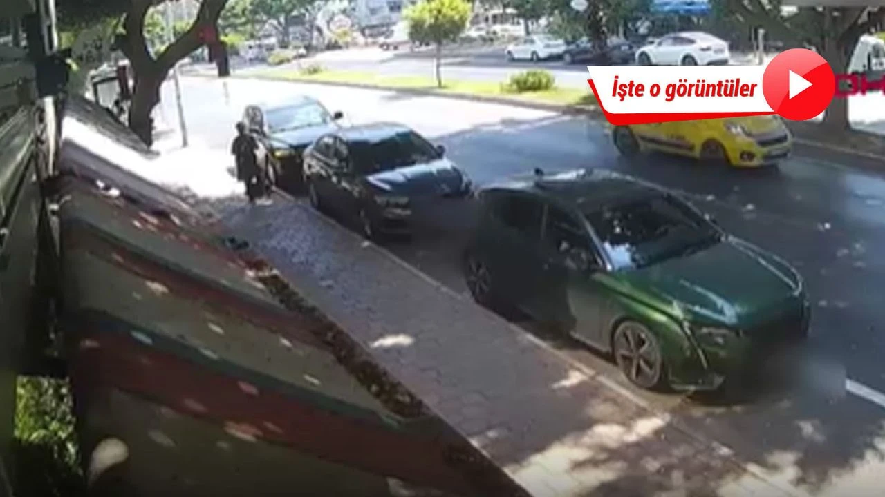 Sinyal kesici cihazla araçtan hırsızlık yapan 3 şüpheli kamerada!
