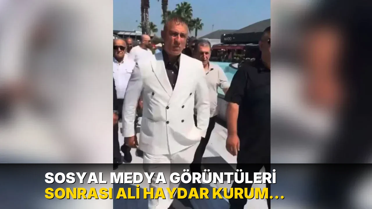 Sosyal medya görüntüleri sonrası Ali Haydar Kurum gözaltına alındı