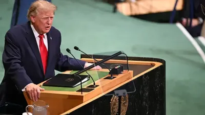 Trump, BM kürsüsünden İran'ı tehdit etti: 'Dünyanın en ateşli ülkesiyiz'
