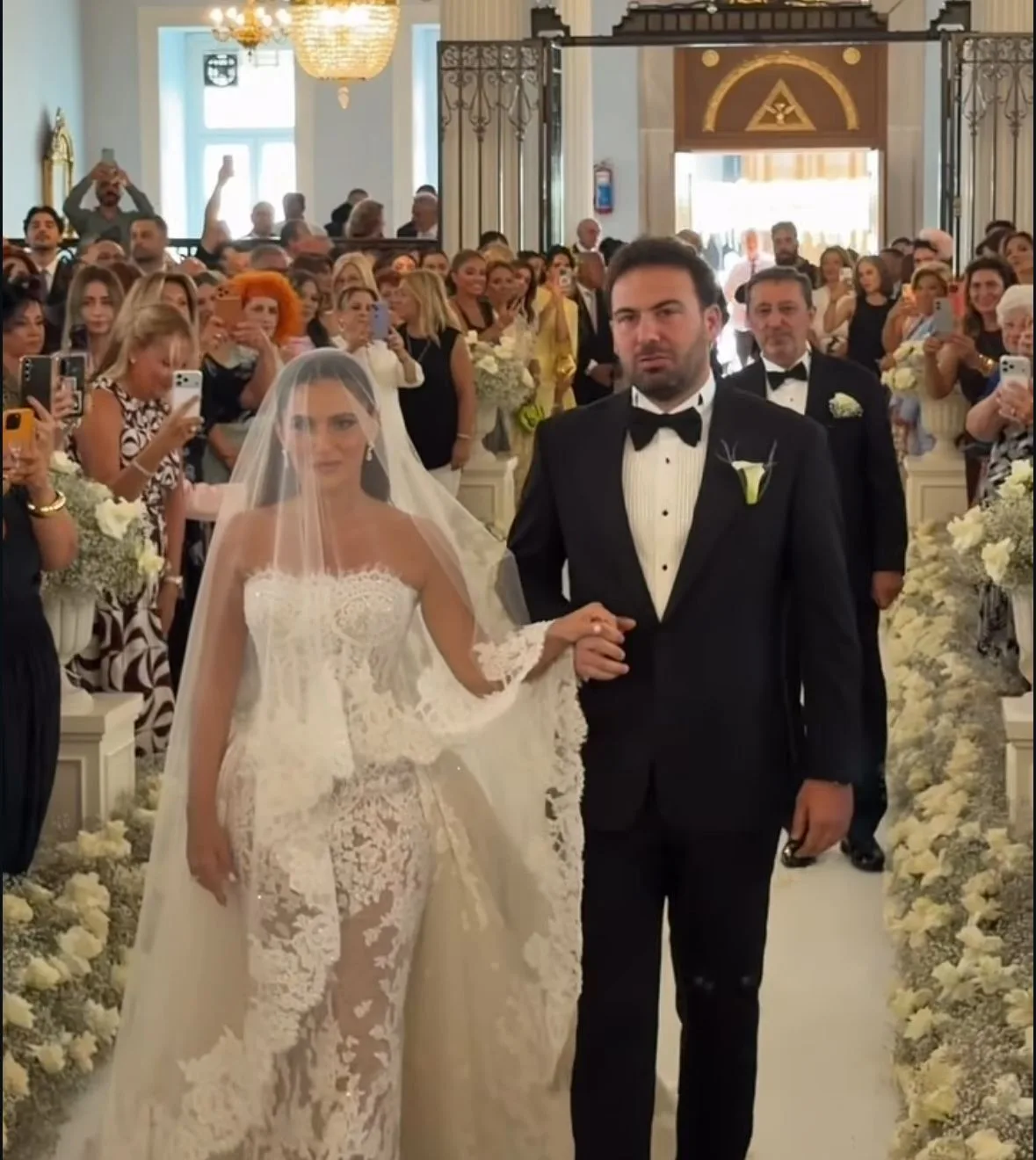 Derev Clara Kösedağ Rudi Bodosoğlu Klise Düğünü