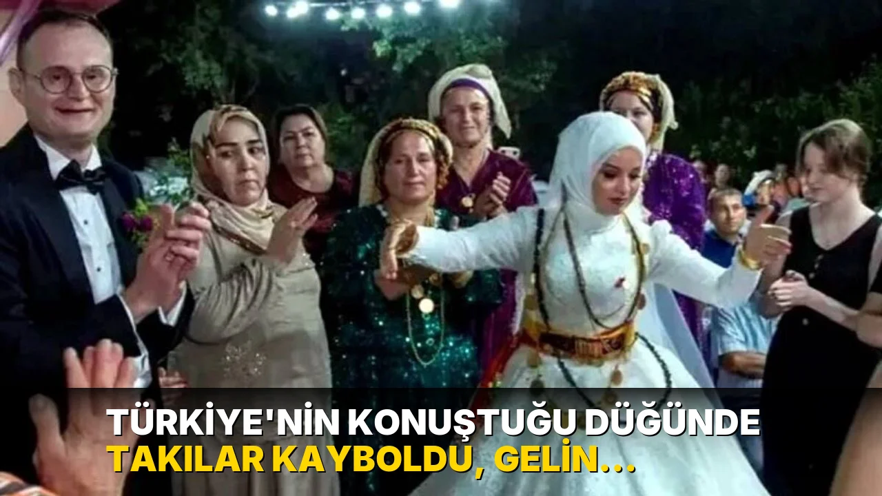 Türkiye'nin konuştuğu düğünde takılar kayboldu, gelin gözaltına alındı!