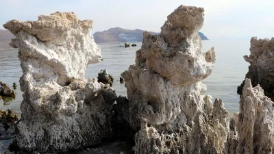 Van Gölü'ndeki dev mikrobiyalitlerin sırrı uluslararası ekiple araştırılacak