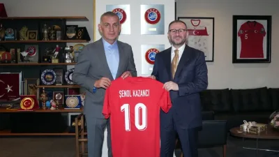 Yayın ihalesi öncesi TFF'ye sürpriz ziyaret