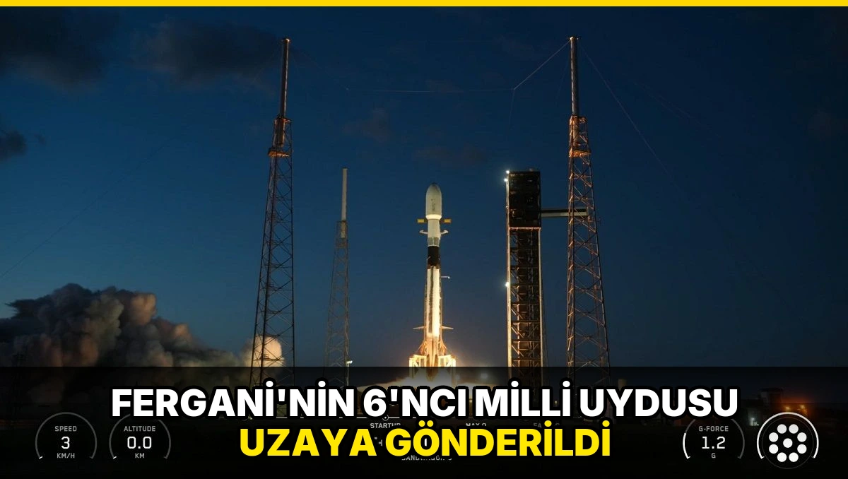 Photo : habersunum.com Fergani nin nci milli uydusu uzaya gonderildi ov
