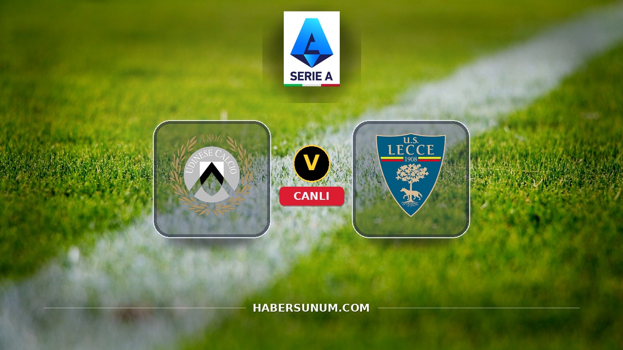 Udinese - Lecce maçı ne zaman, saat kaçta, hangi kanalda? Canlı izle